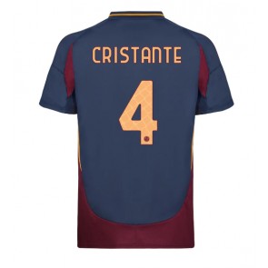 AS Roma Bryan Cristante #4 Alternativní Dres 2024-25 Krátký Rukáv